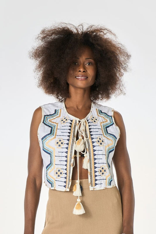 Gilet El Dorado Bianco