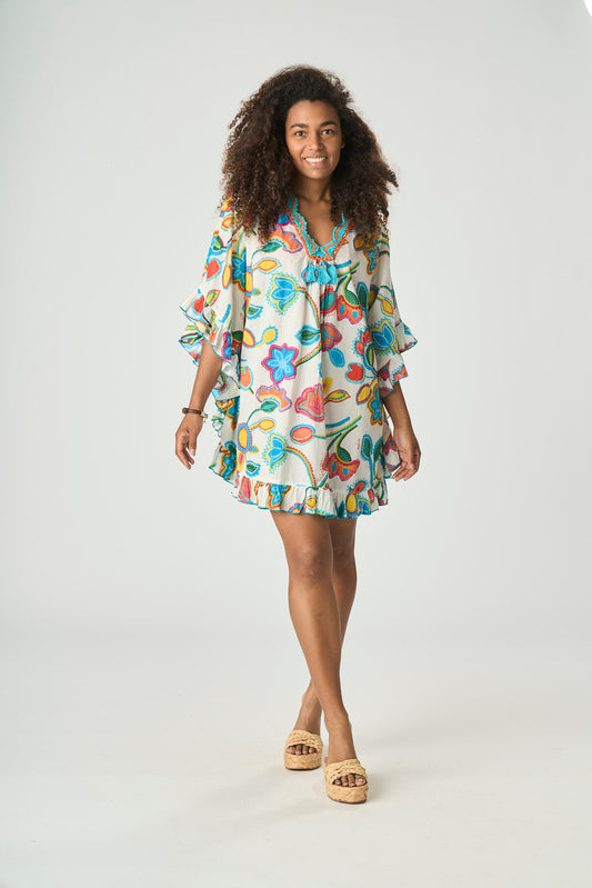 Poncho Carioca Bianco