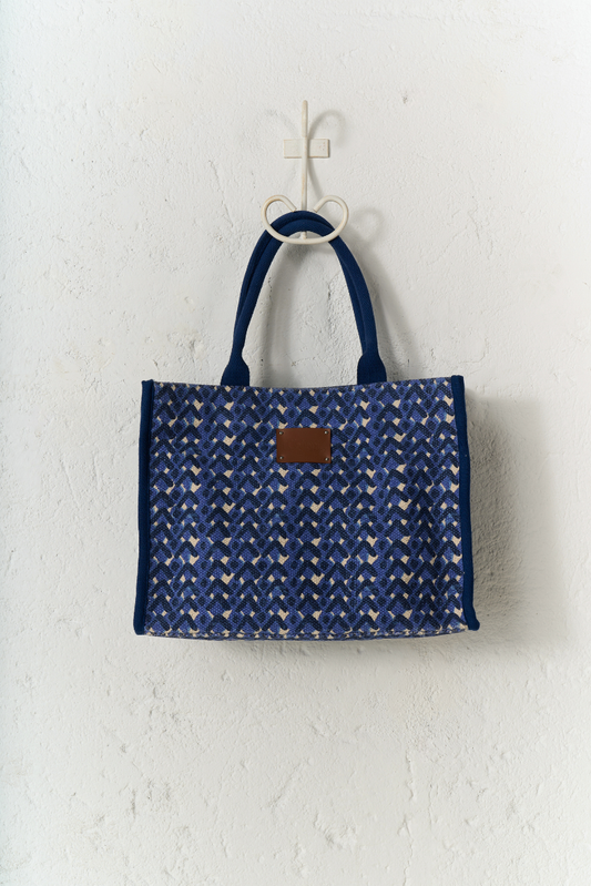 Shopping Batik Geometrico Bluette