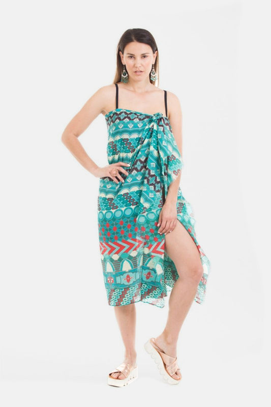 Pareo Tribal Acqua