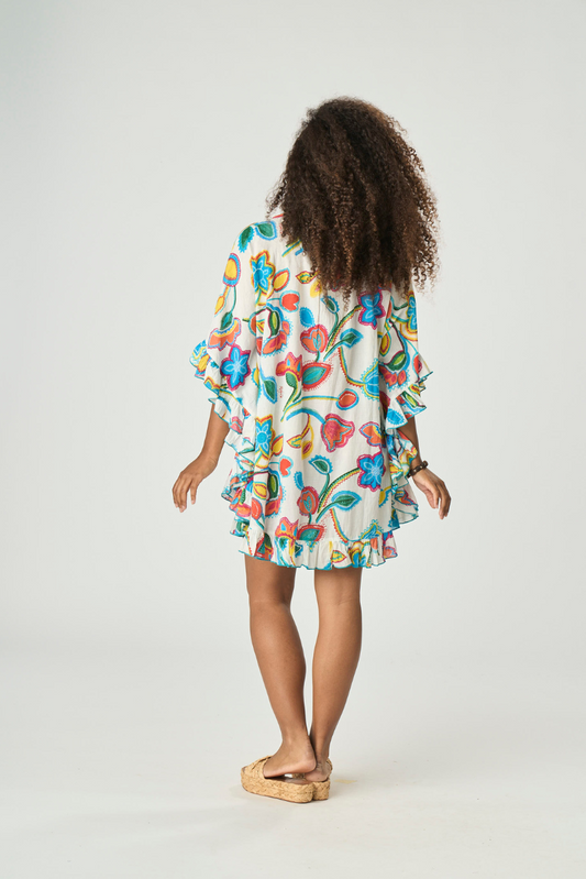 Poncho Carioca Bianco