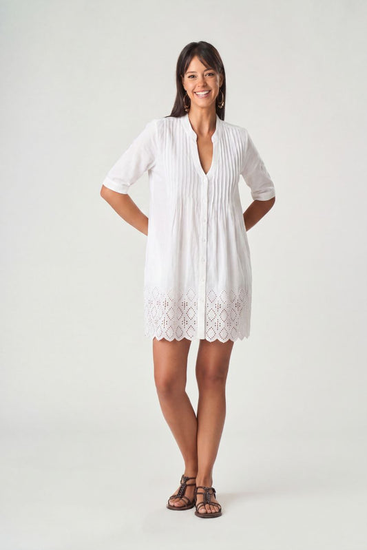 Camiciona Sangallo Bianco