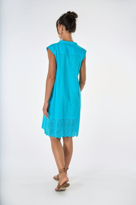 Abito Smanicato Sangallo Turchese