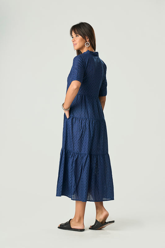 Abito Lungo Sangallo Navy